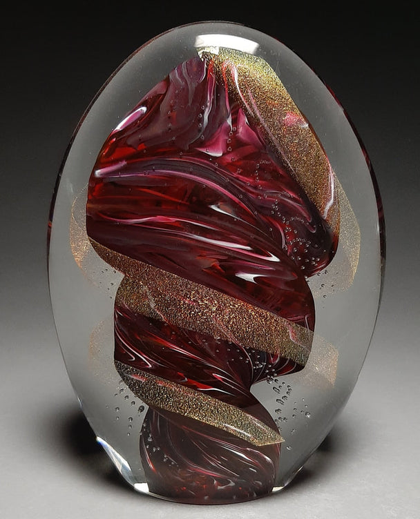 Large Paddle Sculpture Ruby Fountain