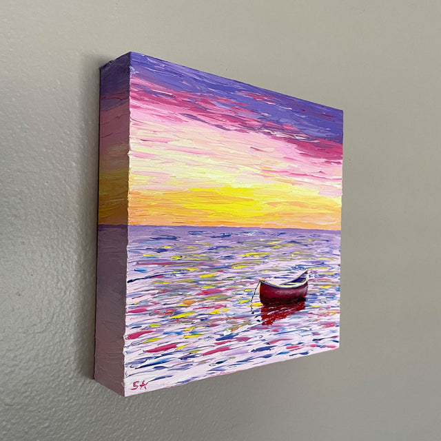 Magenta Canoe