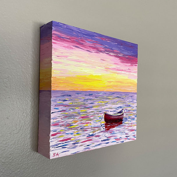 Magenta Canoe