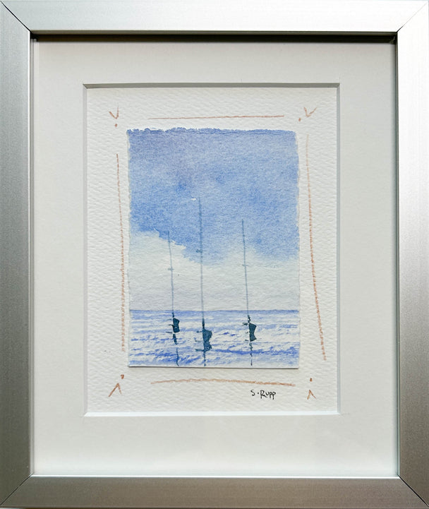 Sailboat 7 Framed Card