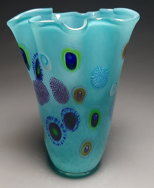 Small Fluted Vase