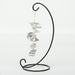 Clear Twin Twist Ornament