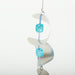 Blue Twin Twist Ornament