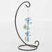 Blue Twin Twist Ornament