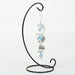 Blue Twin Twist Ornament