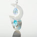 Blue Twin Twist Ornament