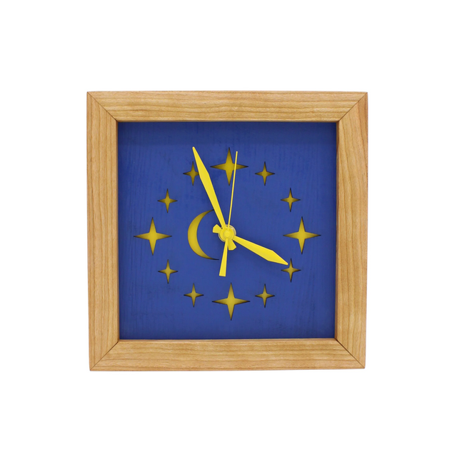 Starry Night Box Clock