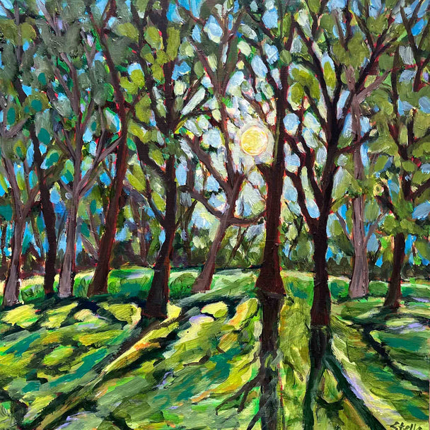 Sunset On the Golf Course