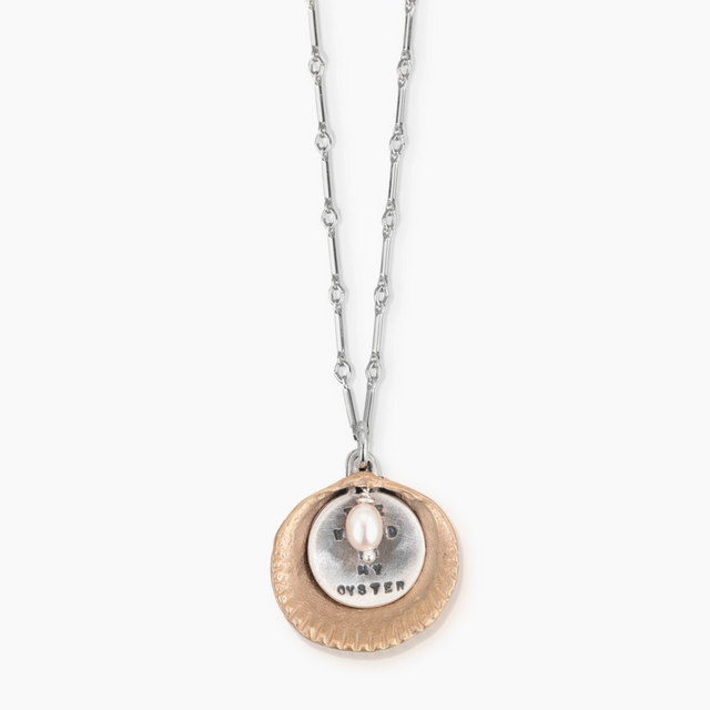 World Is My Oyster Necklace