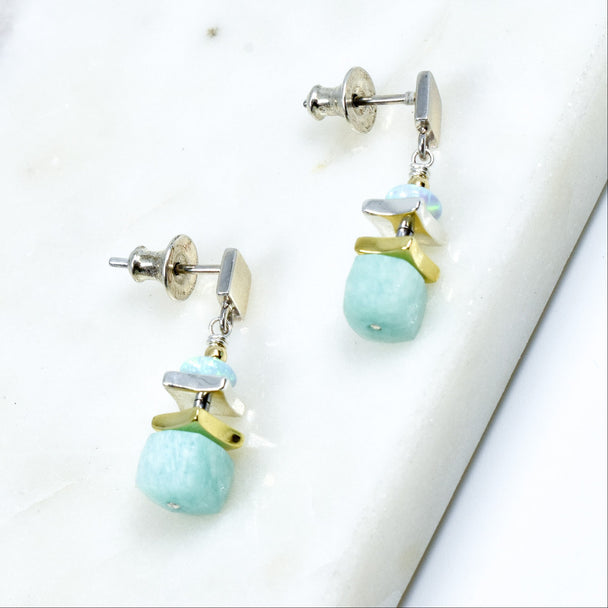 Russian Amazonite Earrings