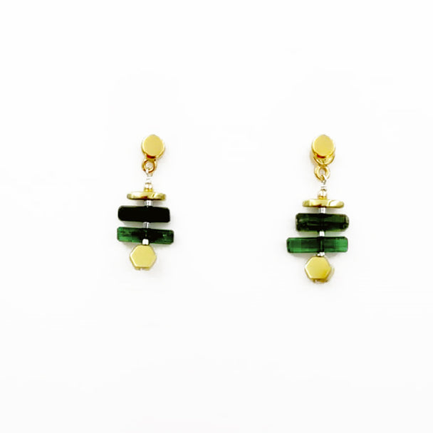 Limited Edition Green Tourmaline Earrings