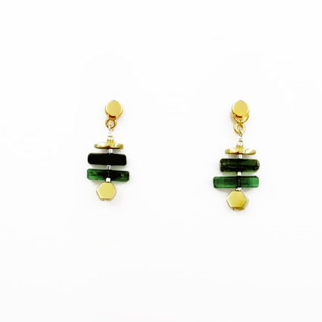 Limited Edition Green Tourmaline Earrings