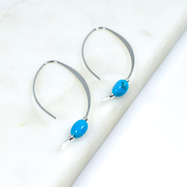 Sterling Silver Turquoise Earrings