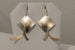 Handcrafted Mixed Metal Dangle Earrings