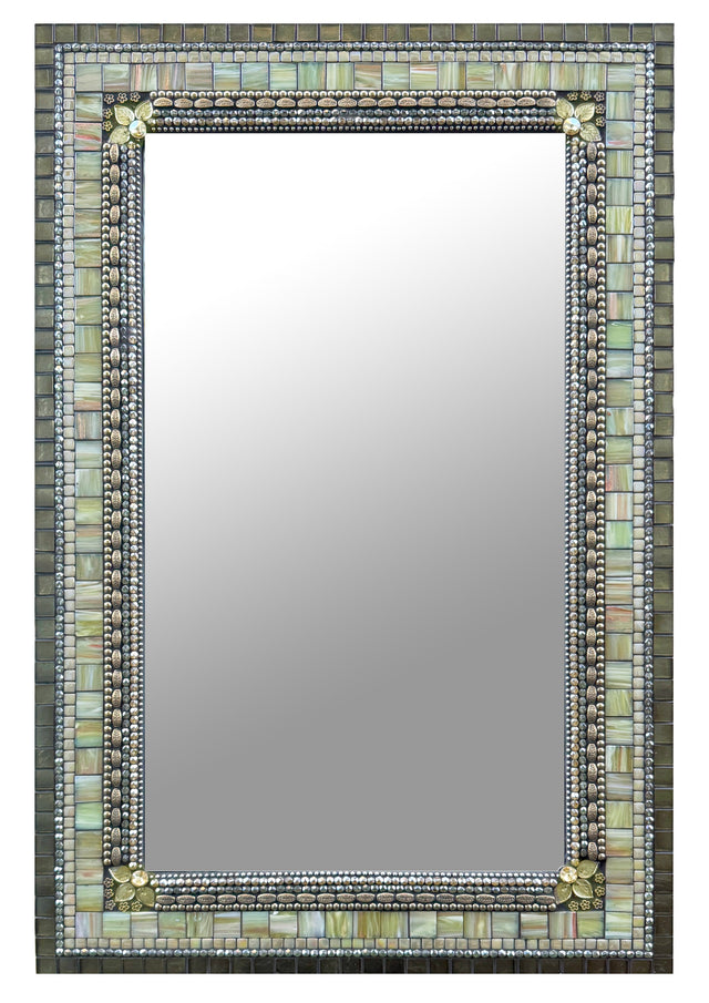 Golden Meadow Rectangular Mirror