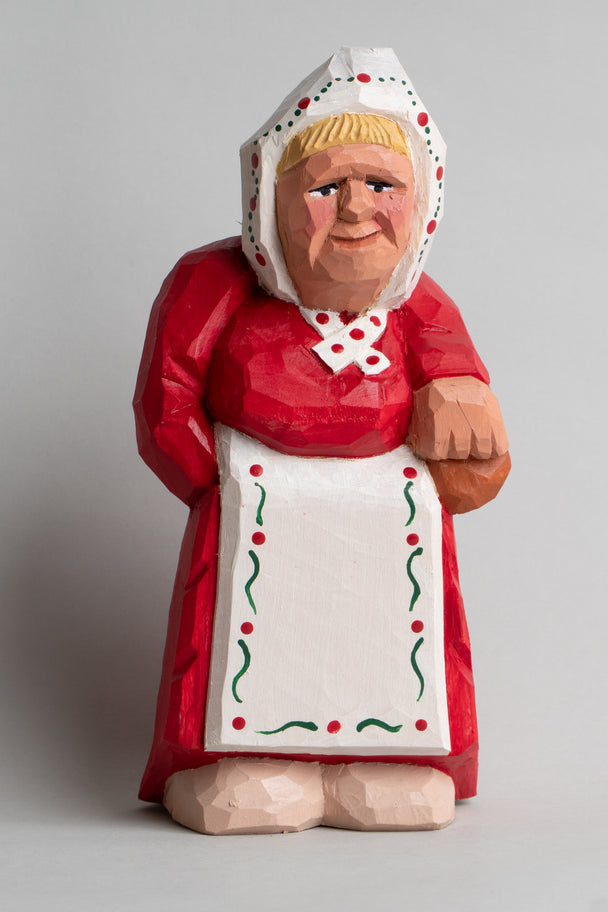 Flat Plane Ms. Claus