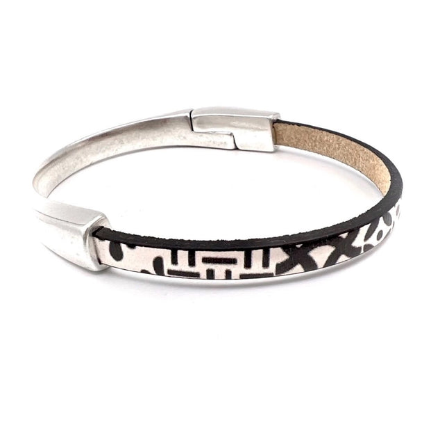 Geometric Classic Magnetic Cuff Bracelet