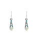 Gazelle Small Drop Earrings Ice