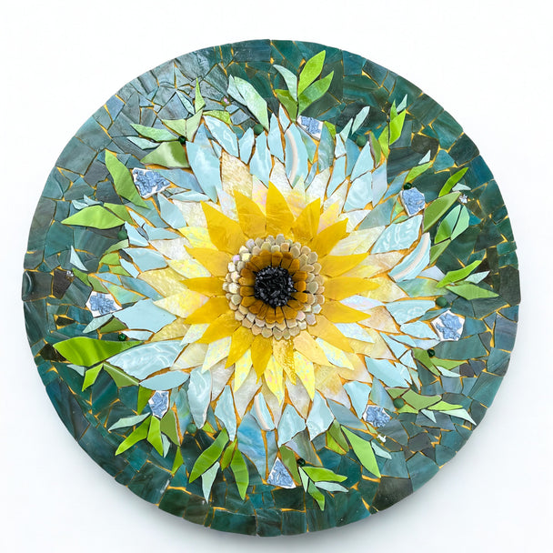 Full Bloom Mosaic Wall Hanging
