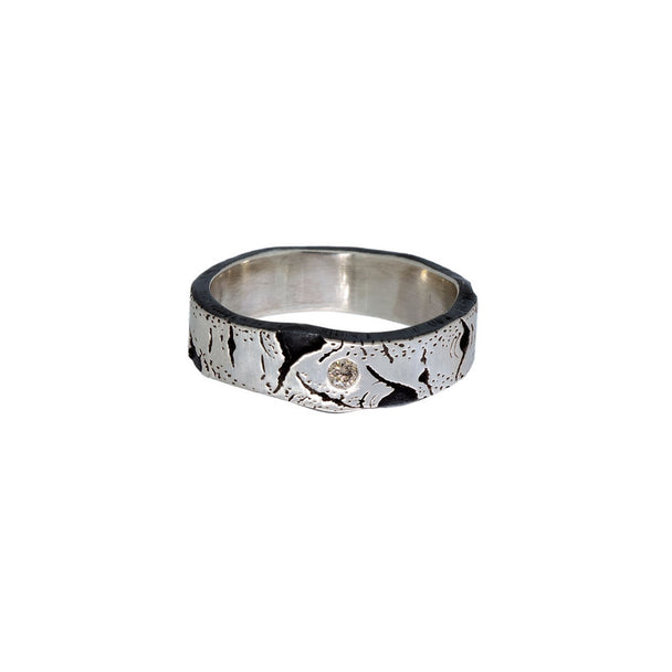 Organic Style Diamond Birch Allure Ring