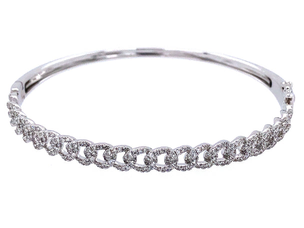 Diamond Link Bangle