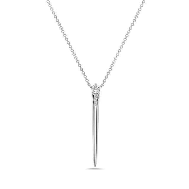Diamond Dagger Necklace