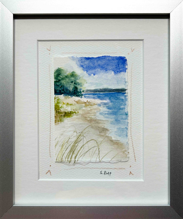 Beach Framed Card #1