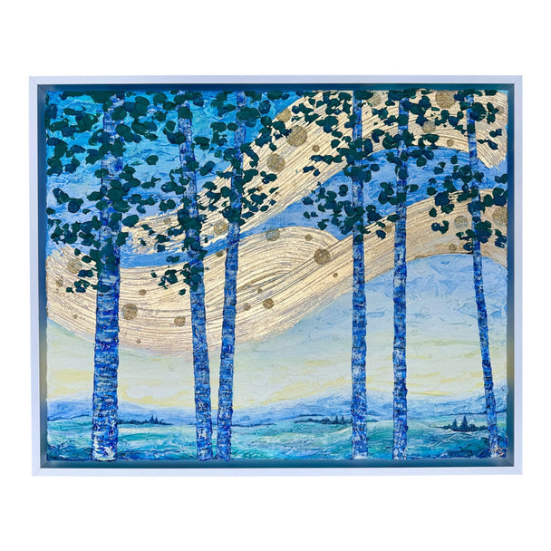 Birch and Blue