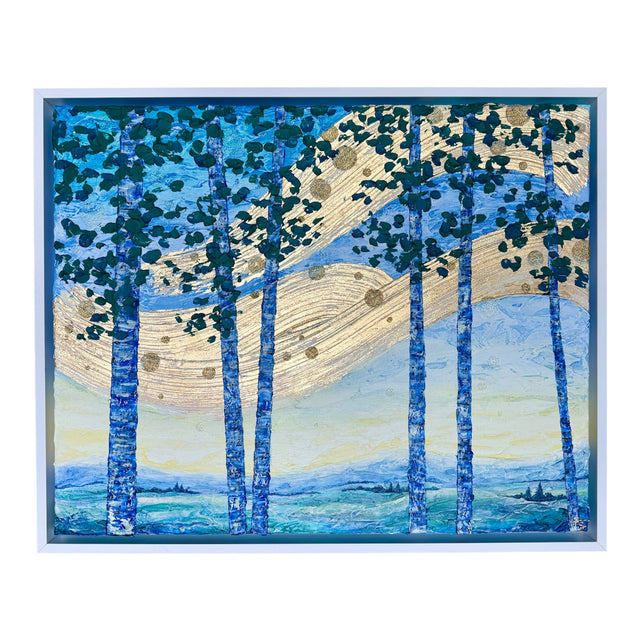 Birch and Blue