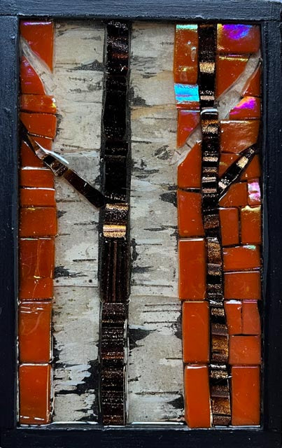 Birch and Brown 1: Door County Postcard