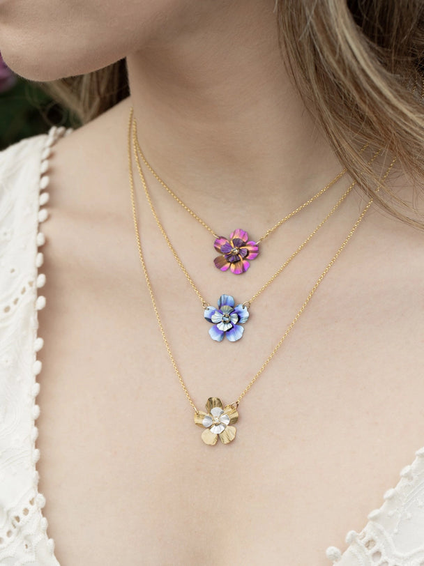 Blissful Bloom Pendant Necklace