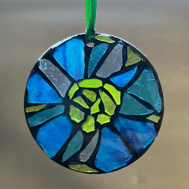 Blue Flower I Ornament