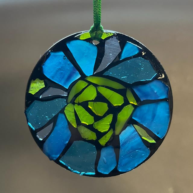 Blue Flower II Ornament