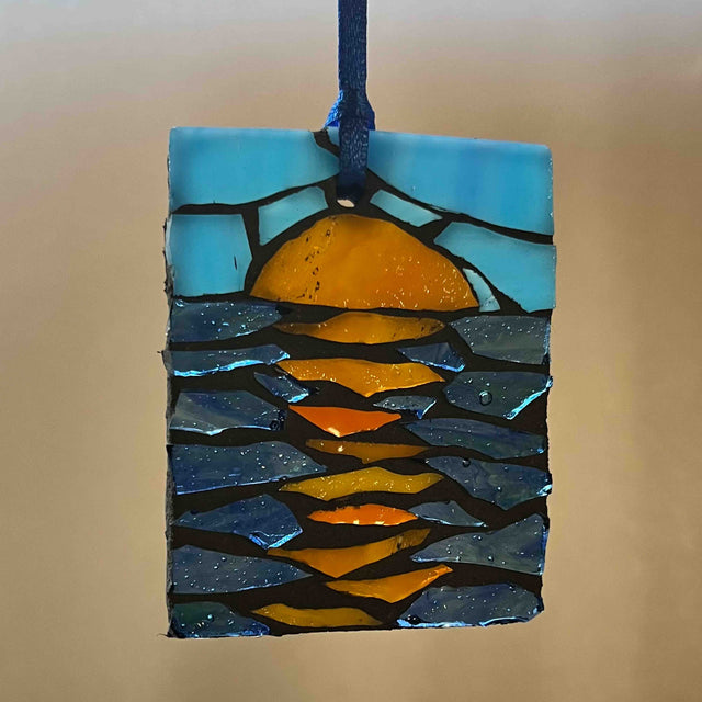 Blue Sky Sunrise Ornament