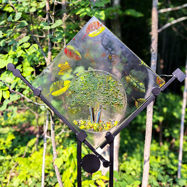 Bordered By Leaves
