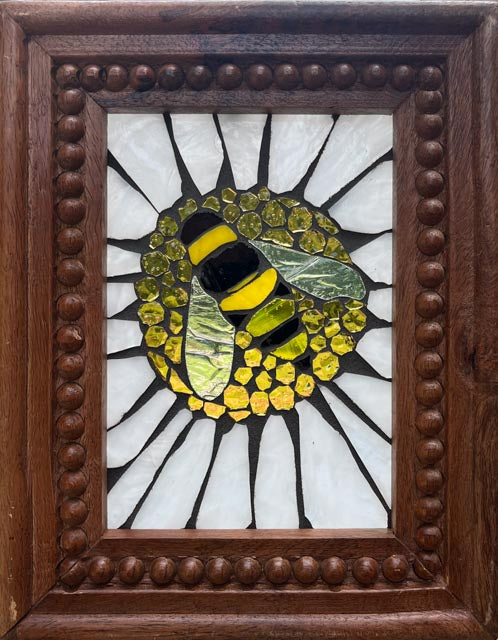 Buzz Bee Mosaic Window