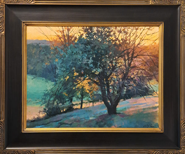 Apple Tree Sunset