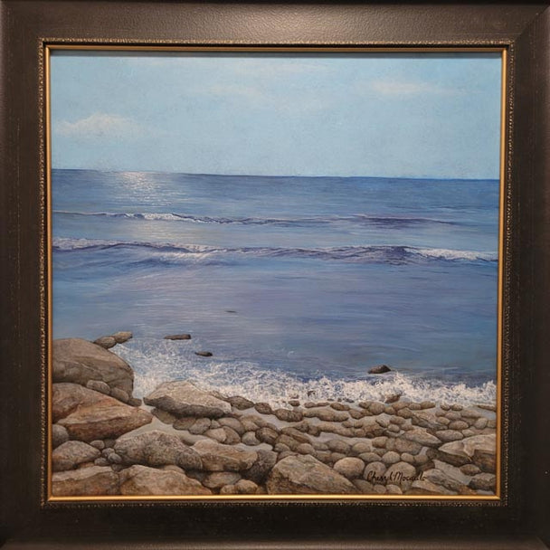 A View of Rocks From Sunset Beach