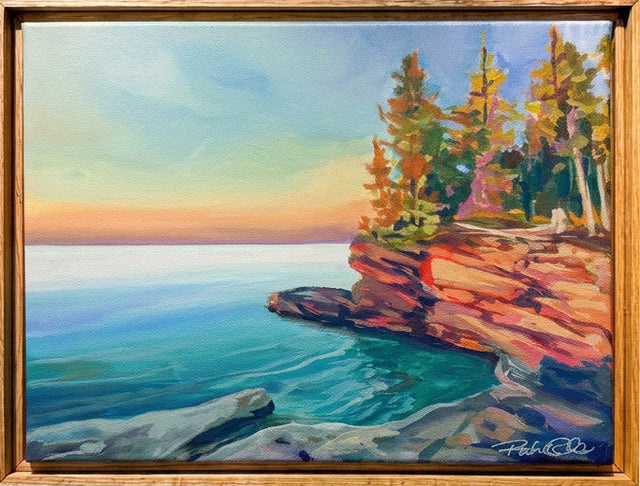 Cave Point in Orange