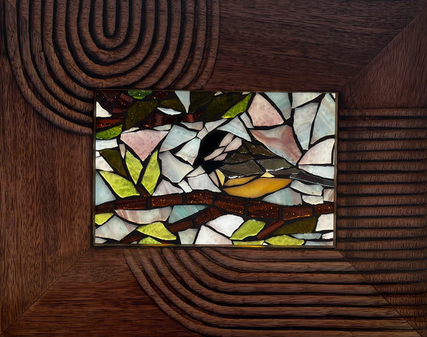 Chicky Mosaic Window