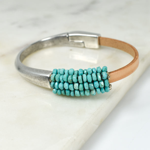 Sleeping Beauty Turquoise Bracelet