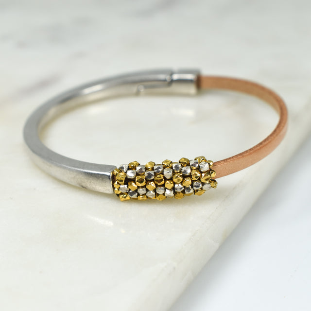 Sterling Silver and Vermeil Bracelet