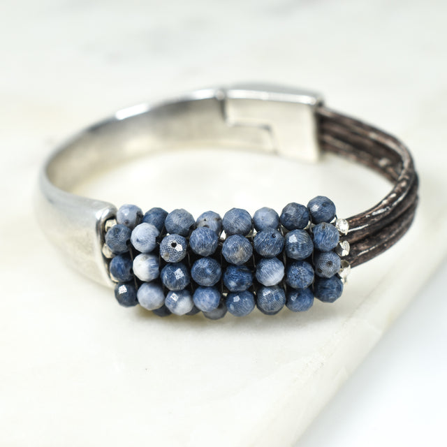 Australian Blue Opal Bracelet