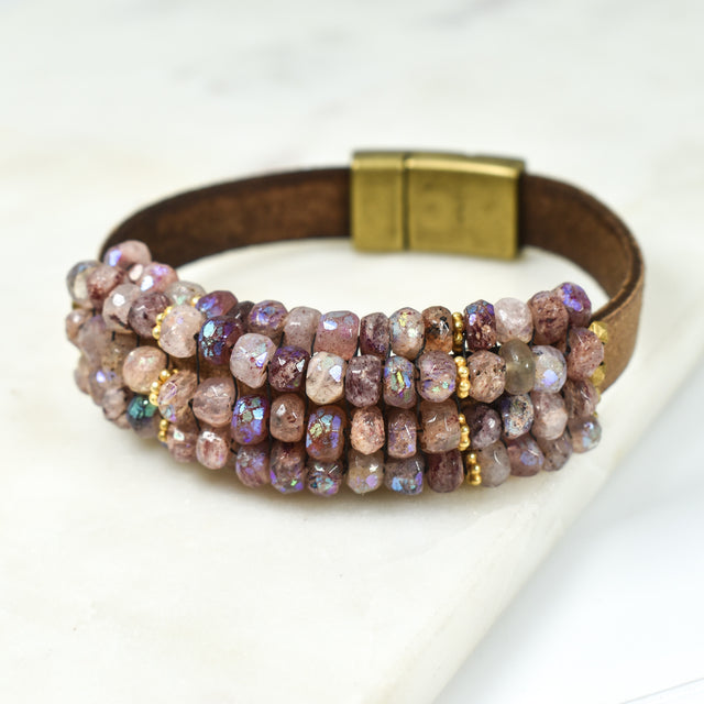 Mystic Sunstone Bracelet