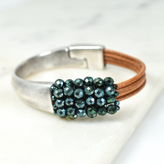 Green Hematite Bracelet