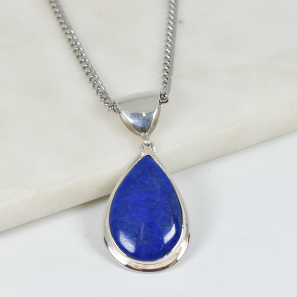 Lapis Pendant Necklace