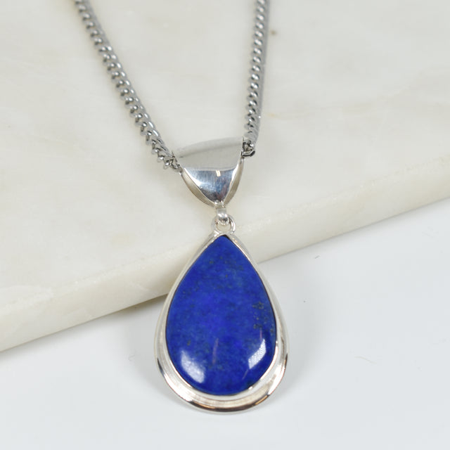 Lapis Pendant Necklace