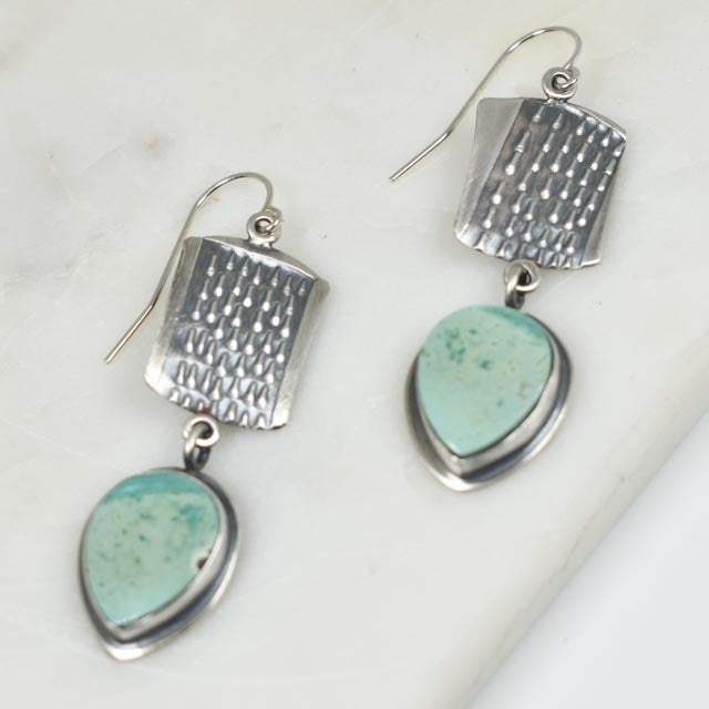 Hubei Turquoise Earrings