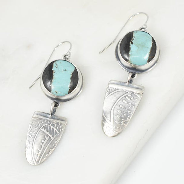 Hubei Turquoise Earrings