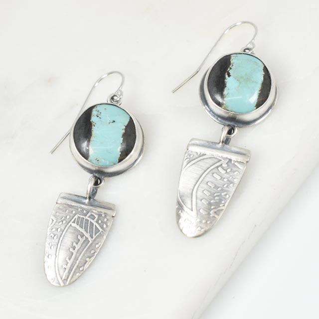 Hubei Turquoise Earrings